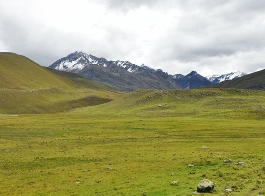 Chaine de montagne au Pérou