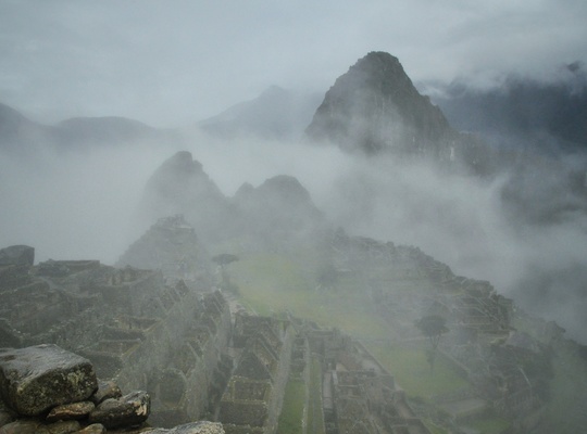 Arrivée au Machu Picchu