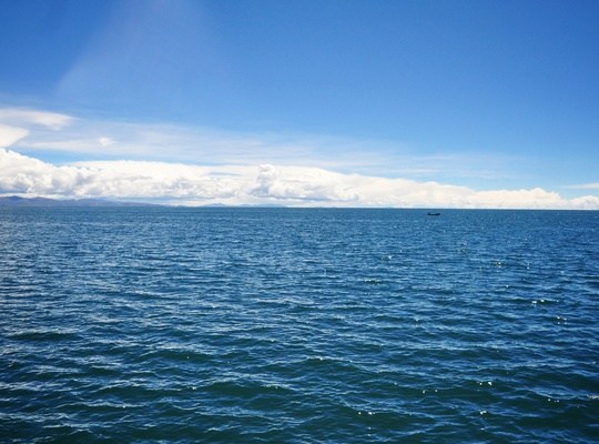 Lac Titicaca en Bolivie