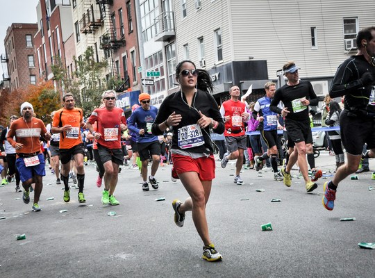 Coureurs du marathon de New York