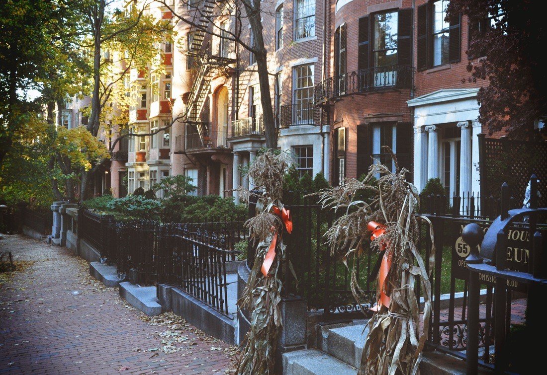Maisons de Mount Vernon Street à Boston