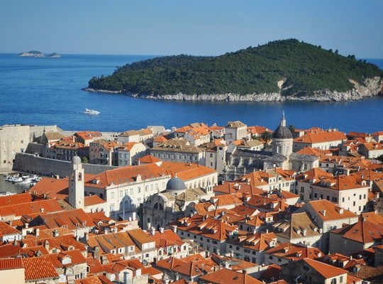 Toits rouges de Dubrovnik