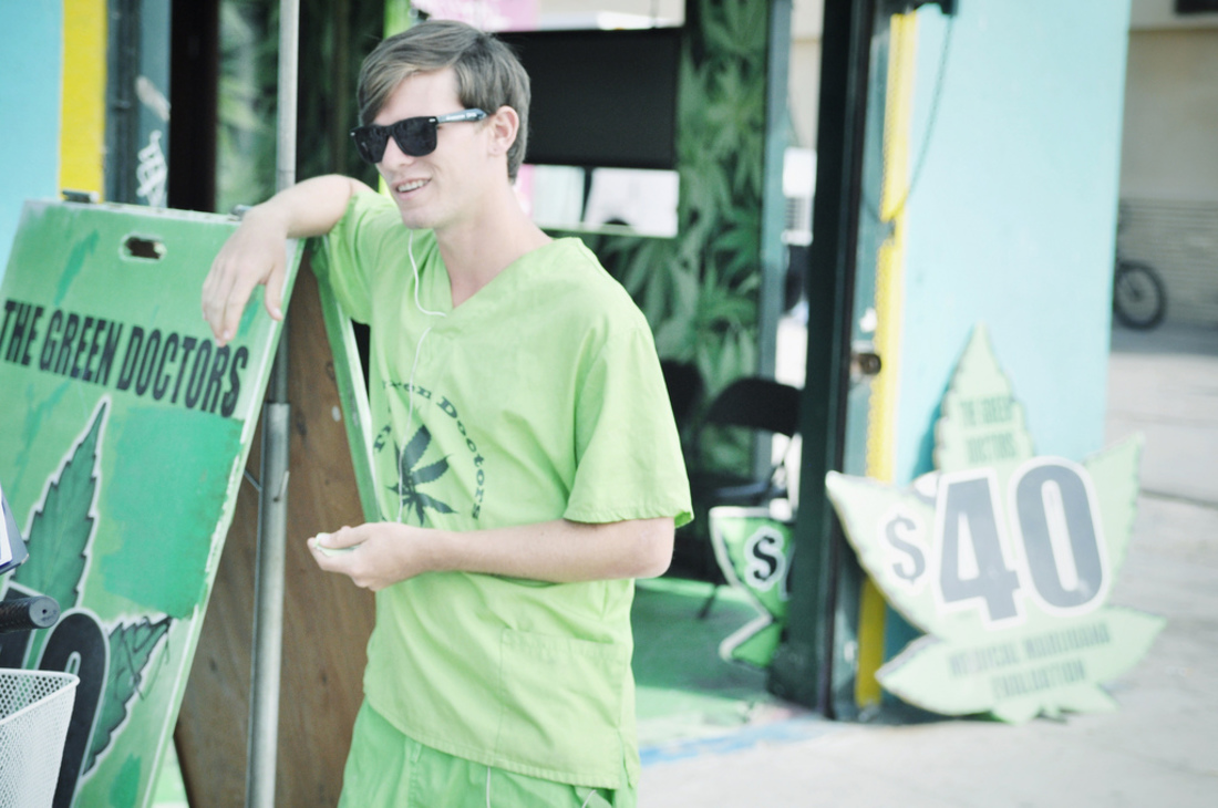 Vendeur de marijuana, Venice Beach