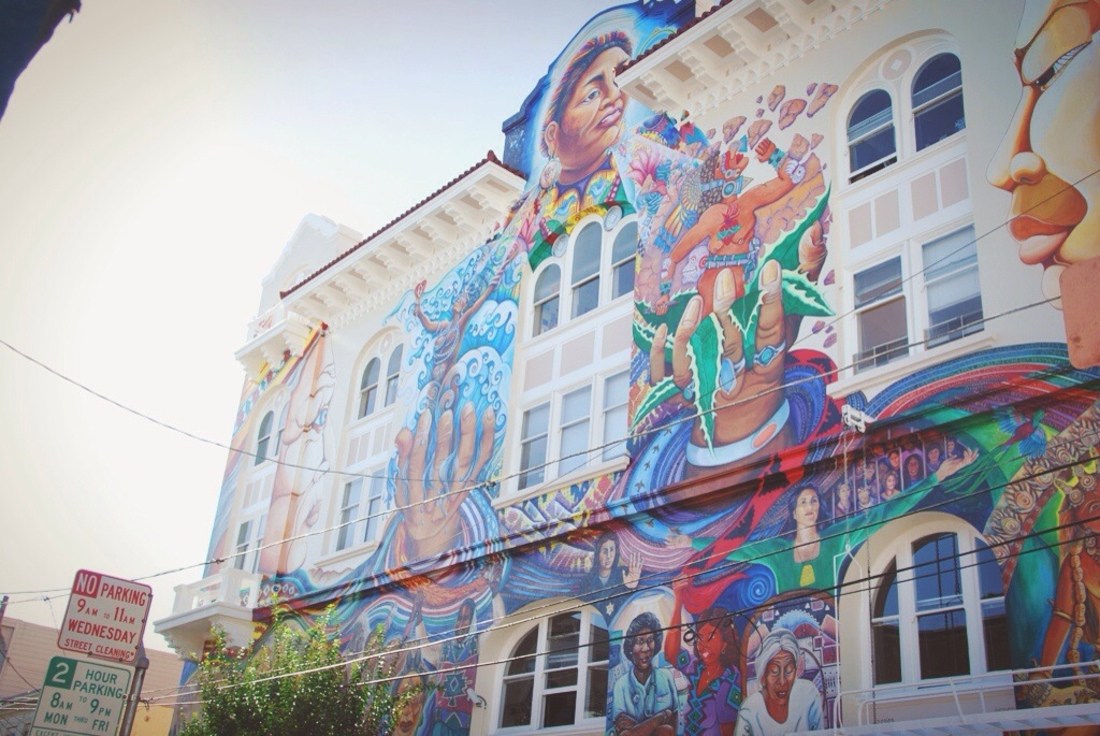 Fresque murale à San Francisco
