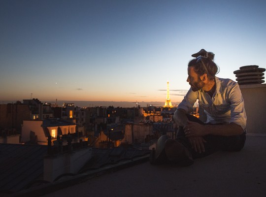 Seb sur les toits de Paris 