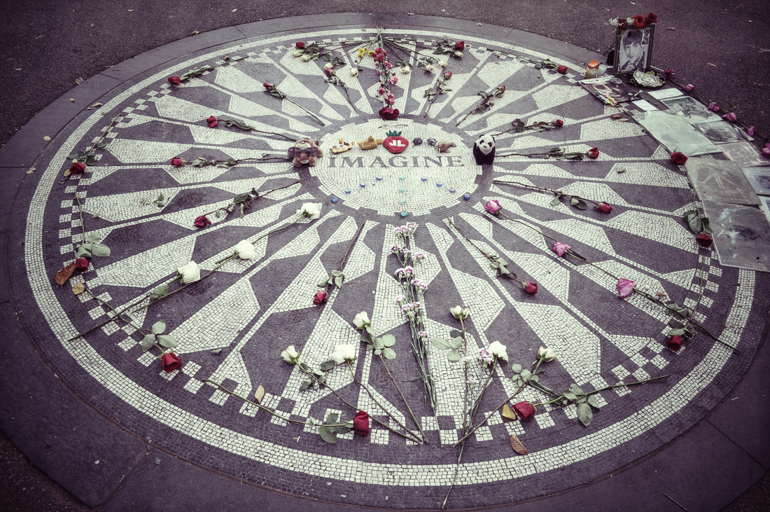 Imagine de John Lennon dans Central Park