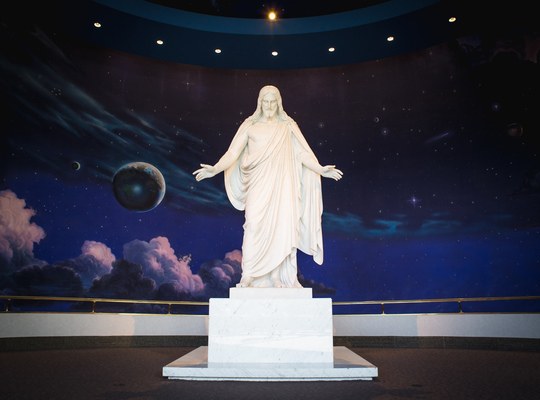 Jesus Christ, à l'intérieur de Temple Square