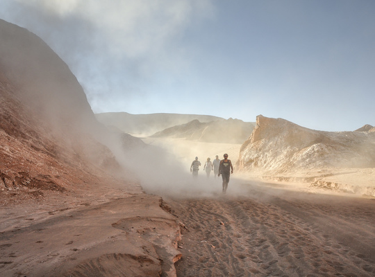 Tempete de sable, Chili
