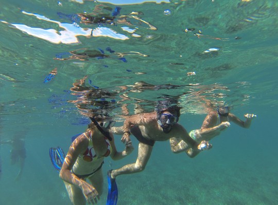 Snorkeling Caye Caulker