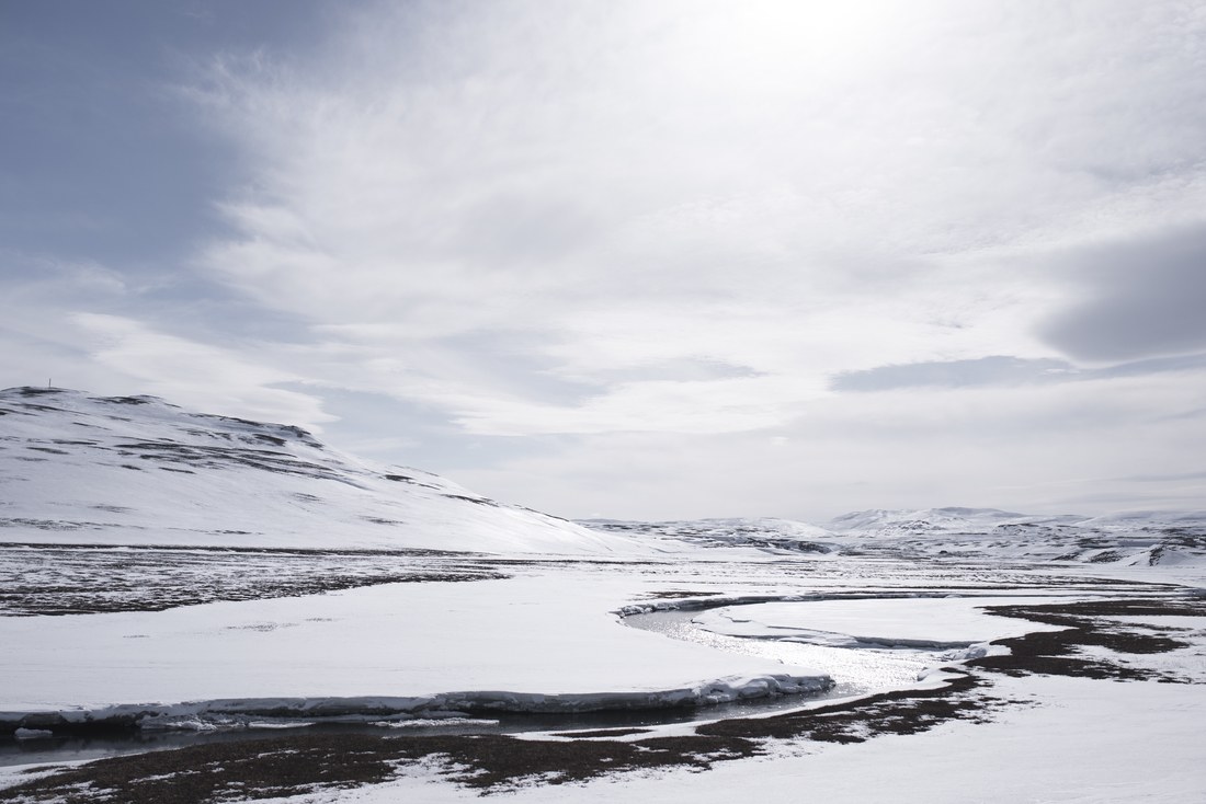 Islande sous la neige