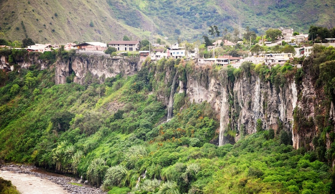 Cascades de Banos, Equateur