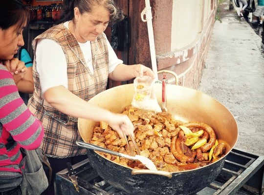  Street food en Equateur