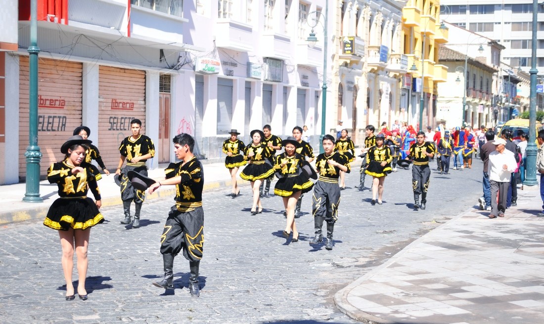 Carnaval de riobamba, Equateur