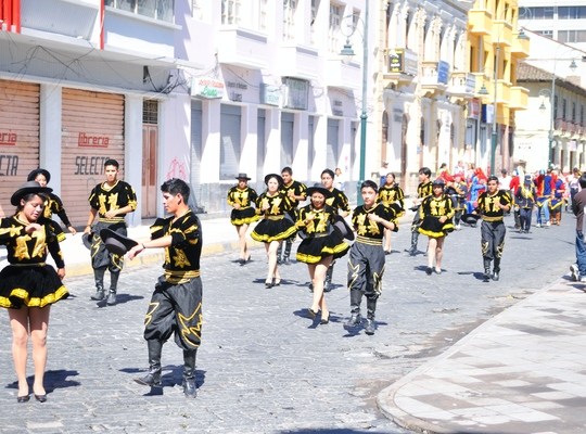 Carnaval de riobamba, Equateur