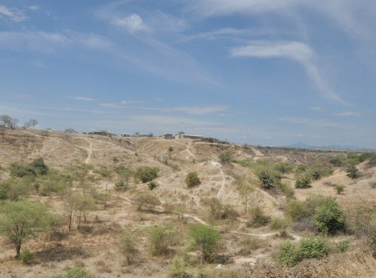 Desert dans le nord du Perou