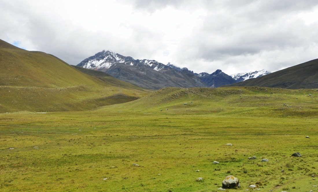 Chaine de montagne au Pérou