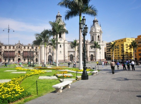 Plaza de armas de Lima
