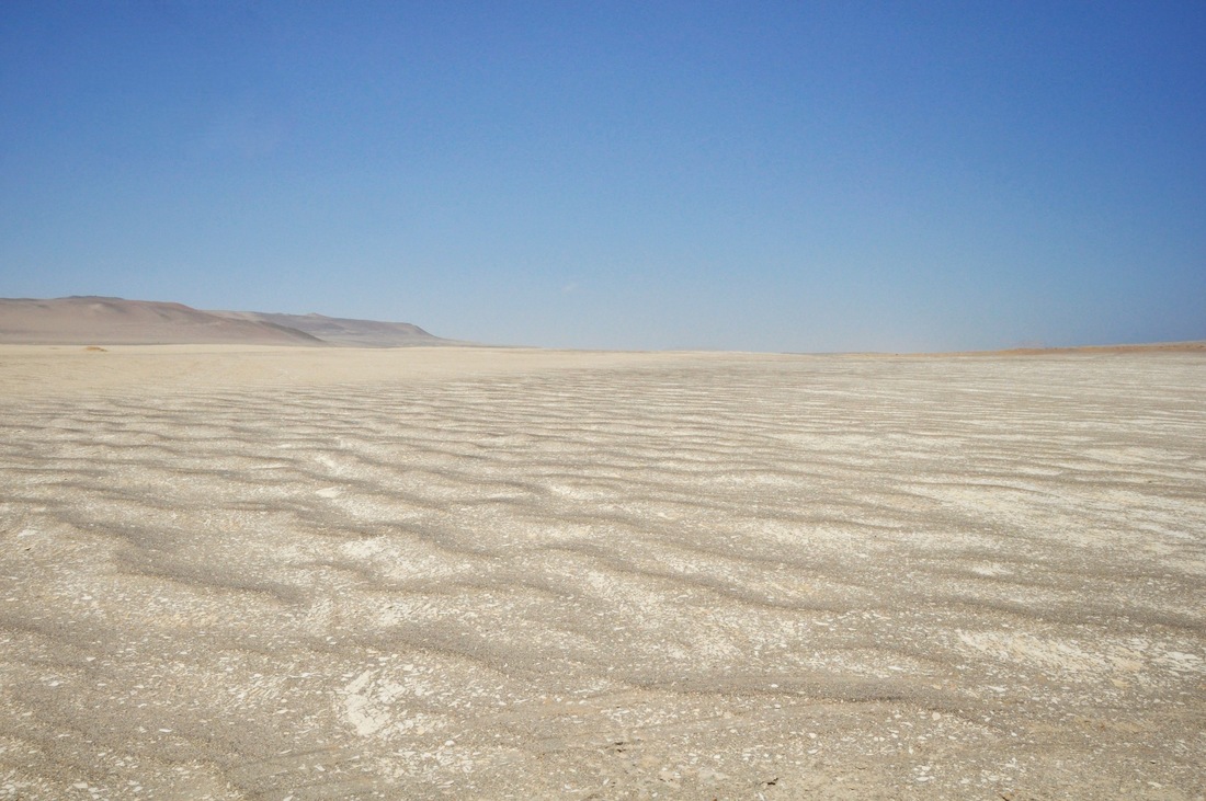 Vagues de sable, désert de Paracas
