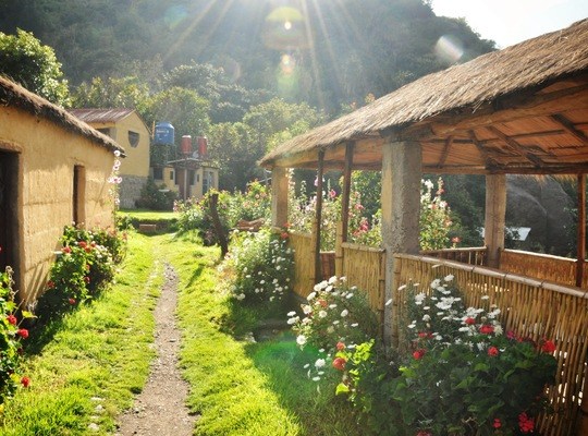 Petit hameau, fond du canyon de colca