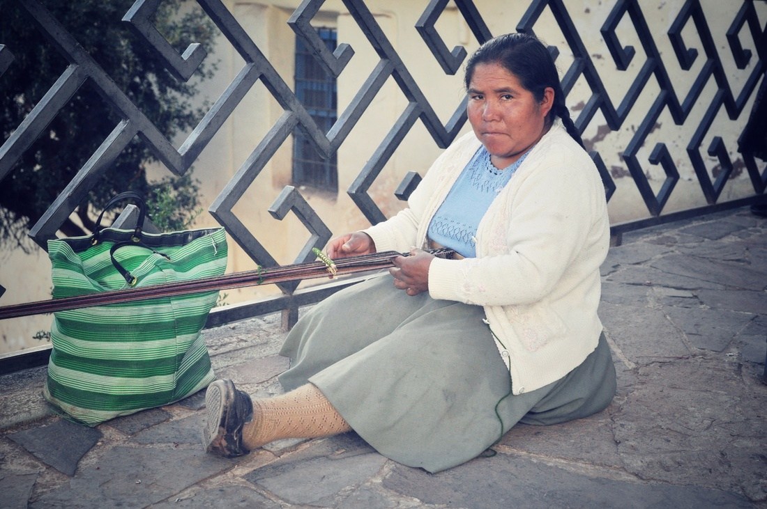 Fabrication de ceinture à Cusco