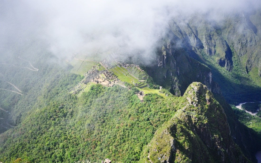 Vue à partir de Wayna Picchu