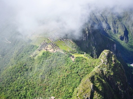 Vue à partir de Wayna Picchu