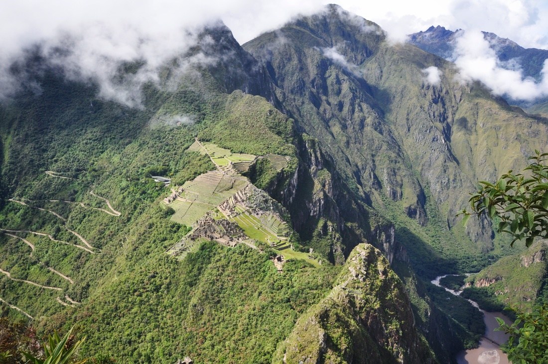 Vue sur les ruines depuis Wayna Picchu