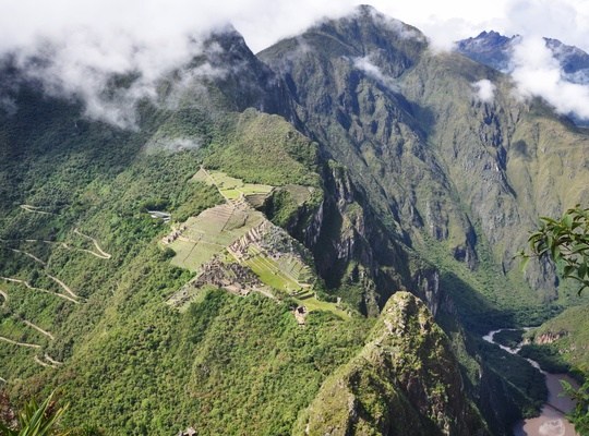 Vue sur les ruines depuis Wayna Picchu