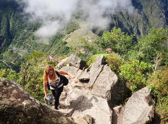 Monter en haut du Wayna Picchu