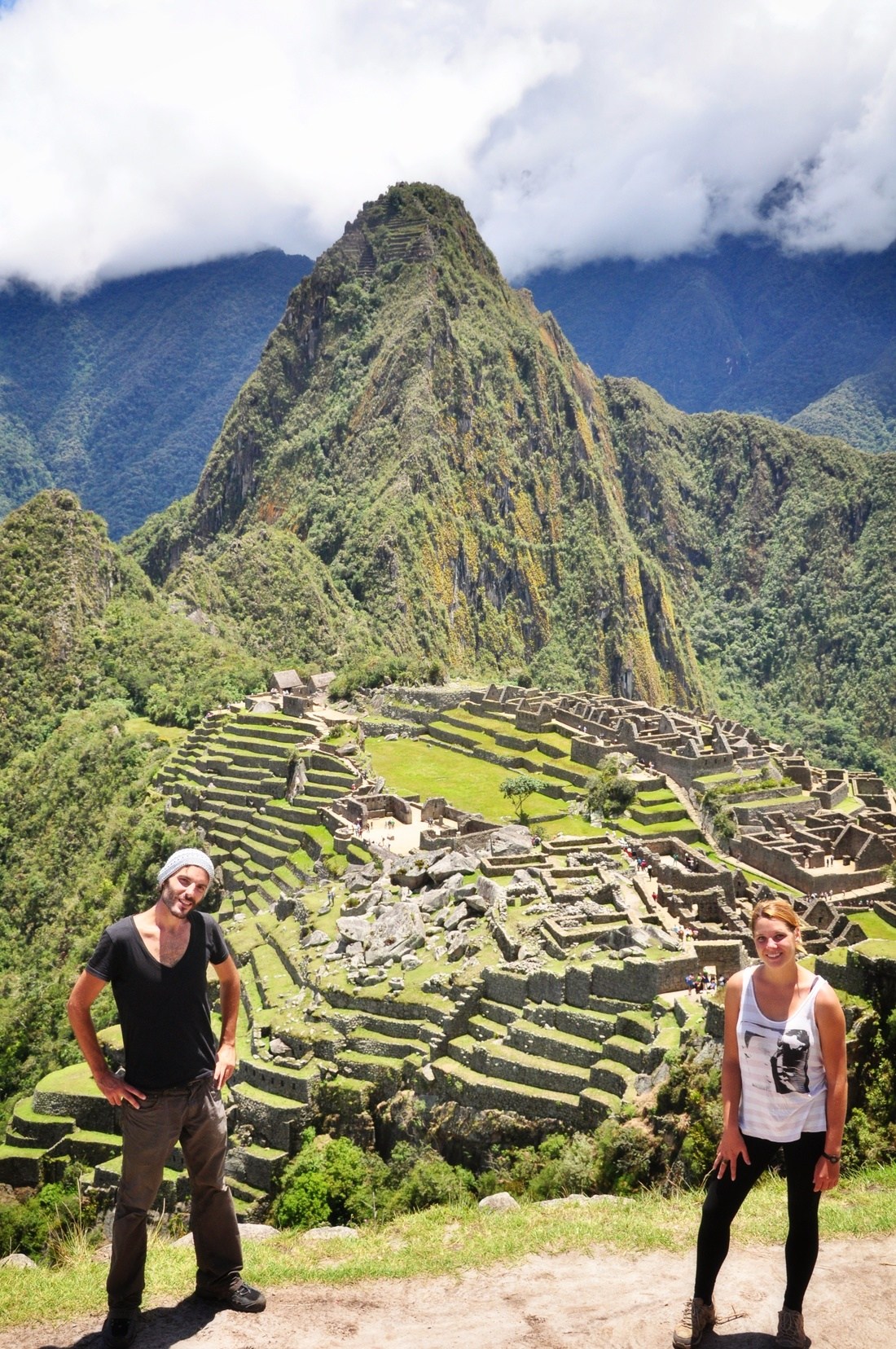 On the Machu Picchu