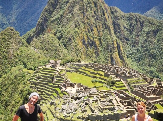 On the Machu Picchu