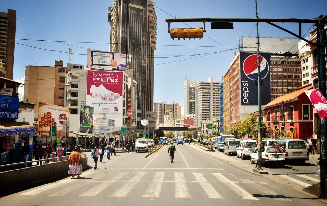 Grande rue de La Paz