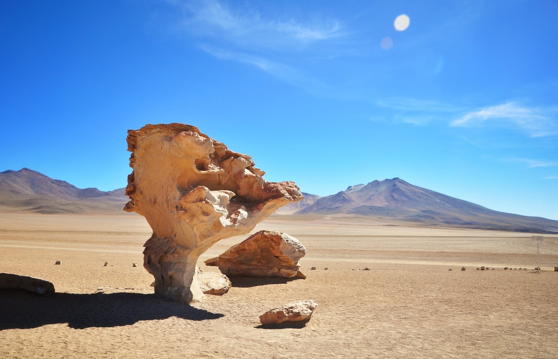 Arbol de piedra, Uyuni Bolivie
