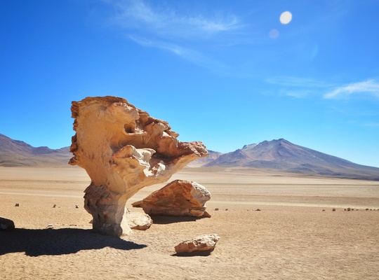 Arbol de piedra, Uyuni Bolivie