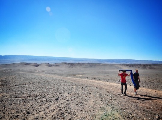 Vallée de la lune à San Pedro de Atacama