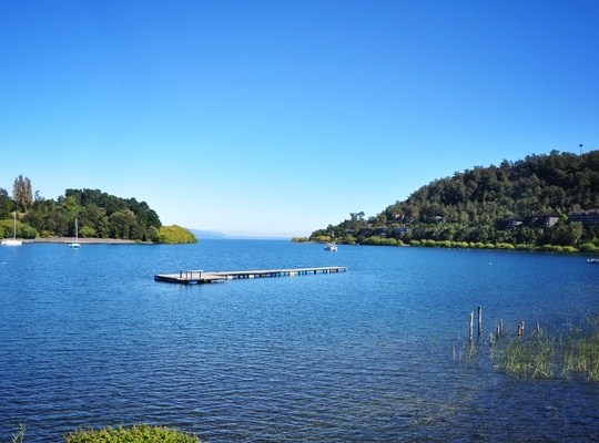 Lac à Pucon au Chili