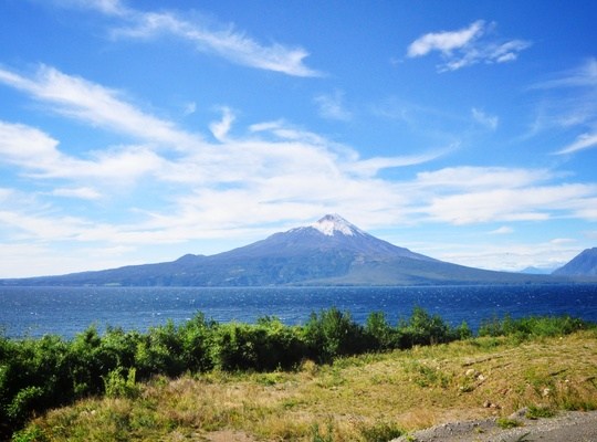Villarica volcan, Chili