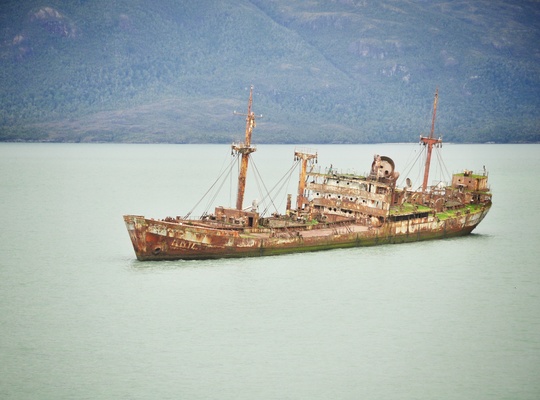 Shipwreck, Puerto Montt Chili