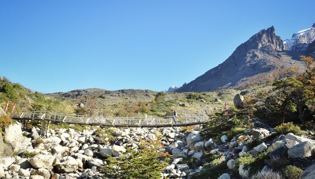 Pont dans le parc Torres del Paine