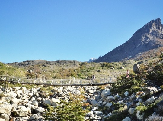 Pont dans le parc Torres del Paine