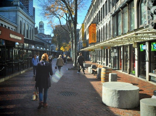 Quincy Market et ses magasins