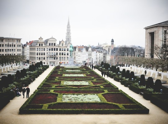 Les jardins de Bruxelles