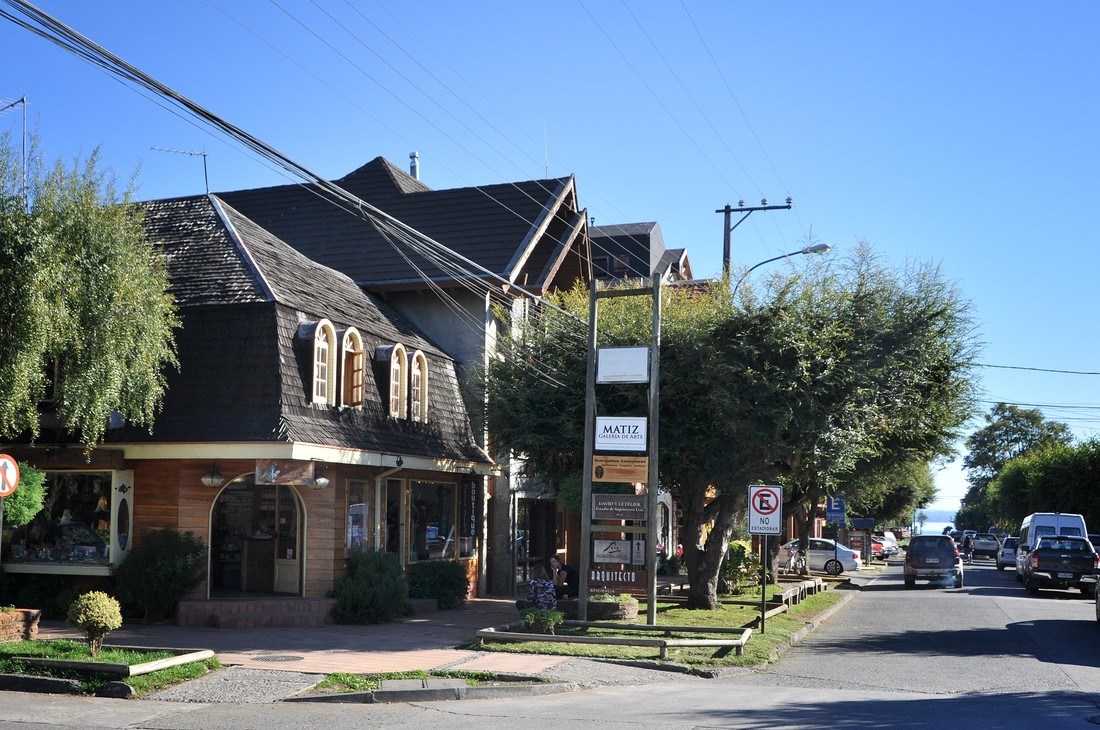 Rues de Pucon au Chili