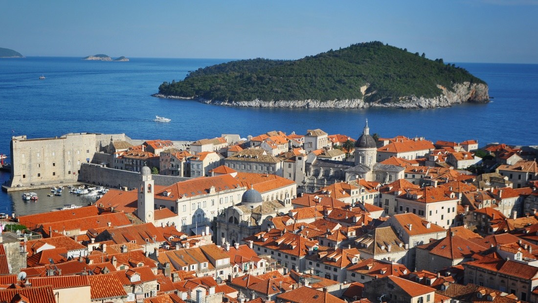 Toits rouges de Dubrovnik
