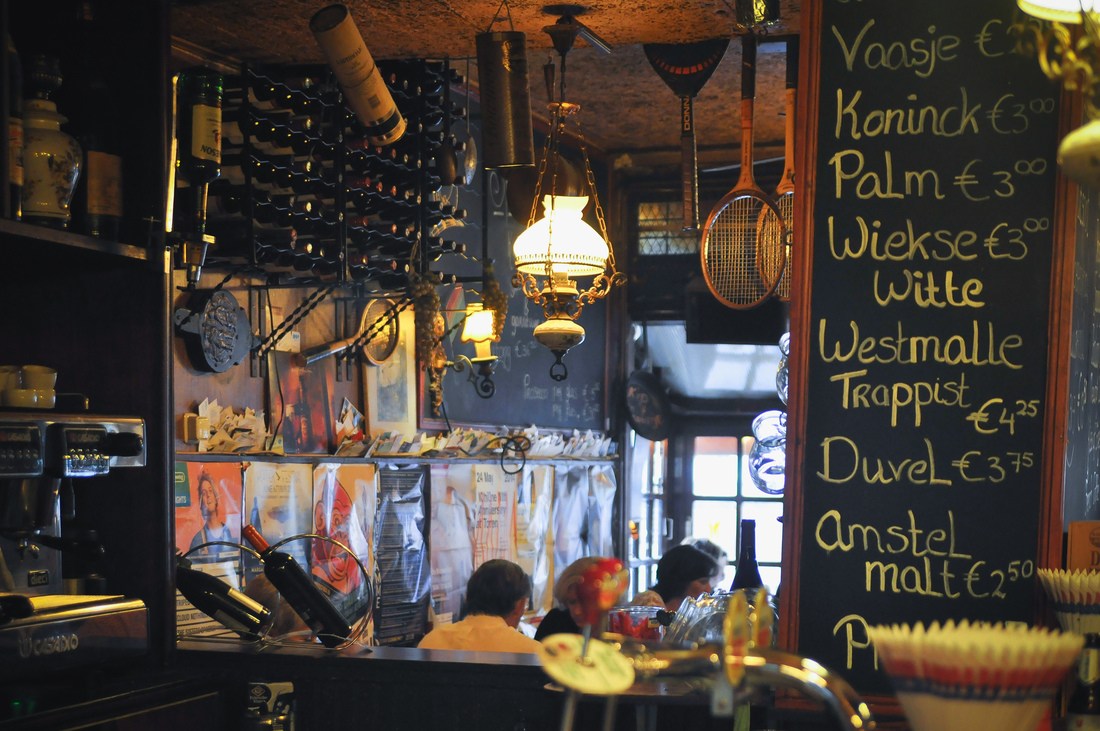 Choix de bières au 'T Zwaantje