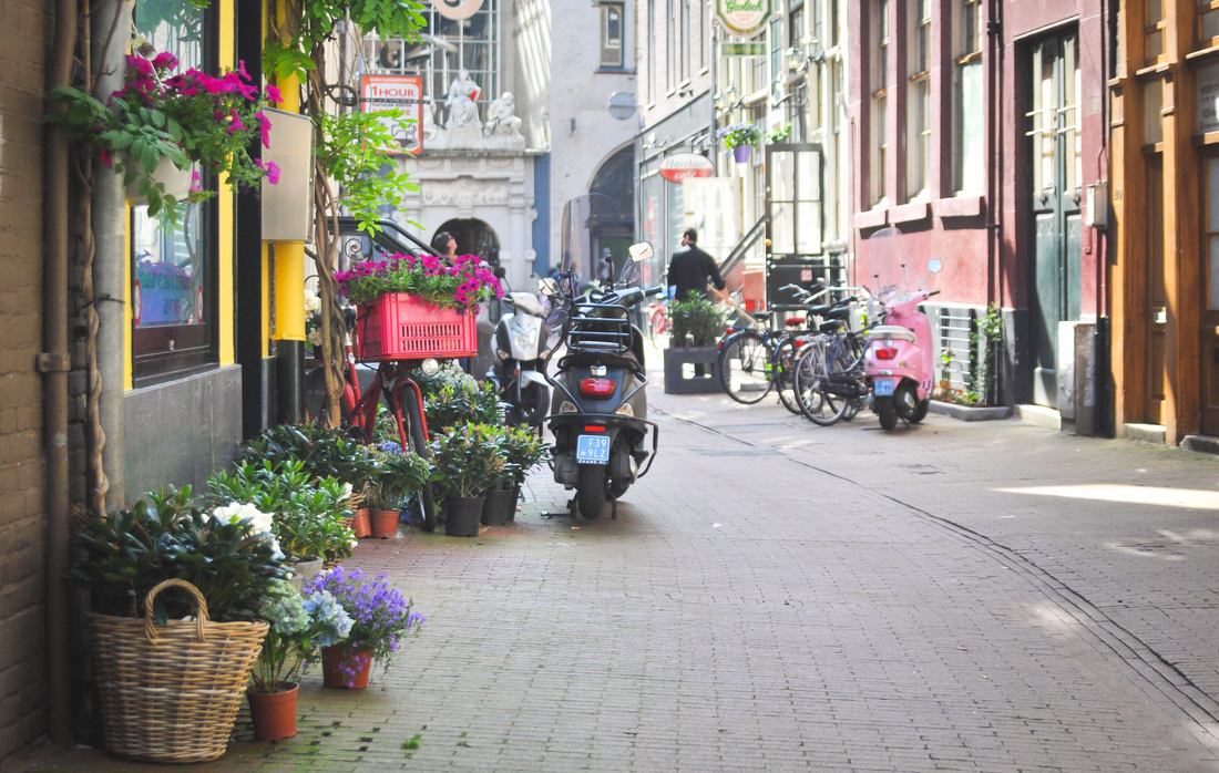 Jolie rue d'Amsterdam