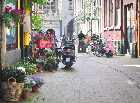 Jolie rue d'Amsterdam