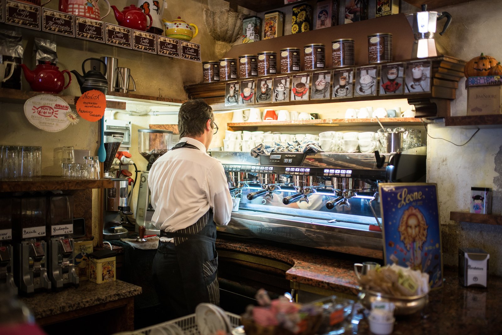 Caffe Borsari V n tie en Italie