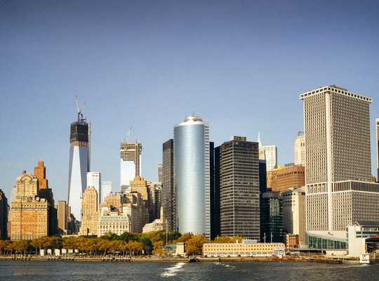 La New York skyline et la freedom tower