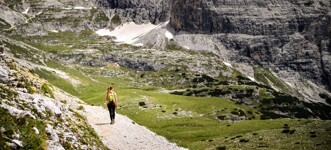 Marche parc naturel des Dolomites